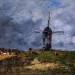 Cayeux, Windmill in the Countryside, Morning